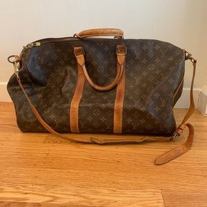 Louis Vuitton Boston Bag Keepall Bandouliere 50